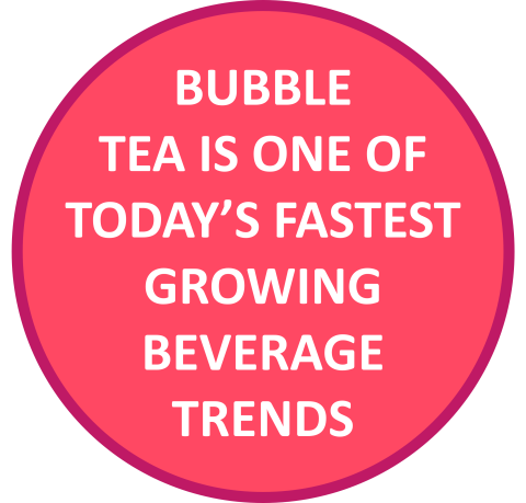 bubble tea is one of today's fastest growing beverage trends